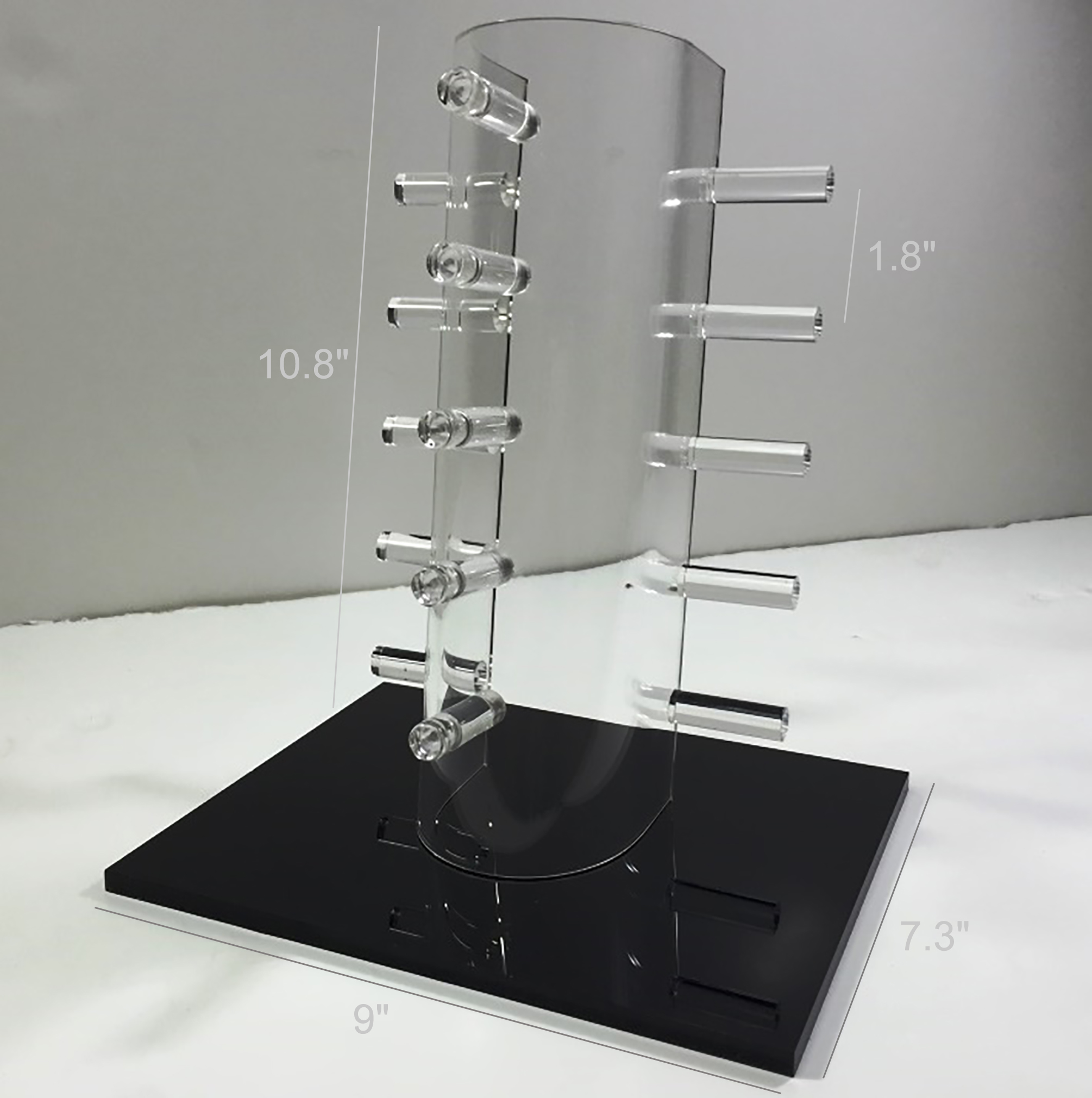 5Pair Sunglasses Display Eyewear Rack Reading Glasses Stand Fashion